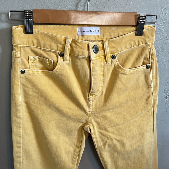 LOFT modern skinny crop jeans - Picture 2 of 9